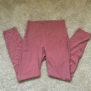 Lululemon pink leggings